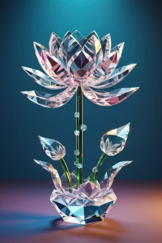 glass yard ornament,glass vase,glass ornament,water flower,flower vase,crown render,glass items,decorative flower,glass decorations,water lotus,plastic flower,centrepiece,water lily plate,flowers png,crystal glass,floral ornament,flower of water-lily,kaleidoscope art,artificial flower,lotus png,Unique,3D,Low Poly