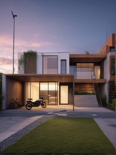 modern house,3d rendering,modern architecture,residential house,cubic house,render,dunes house,smart home,landscape design sydney,residential,smart house,modern style,contemporary,eco-construction,mid century house,house shape,floorplan home,build by mirza golam pir,garden design sydney,cube house,Photography,General,Realistic