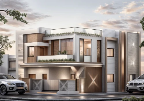 build by mirza golam pir,modern house,residential house,3d rendering,cubic house,modern architecture,two story house,smart house,exterior decoration,modern building,smart home,frame house,residential building,residential,residence,block balcony,residential property,prefabricated buildings,model house,luxury property