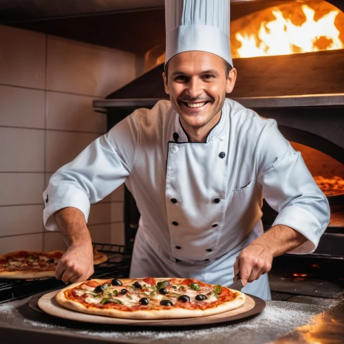 wood fired pizza,brick oven pizza,stone oven pizza,pizza supplier,pizza oven,sicilian cuisine,restaurants online,pizza service,pizza dough,pan pizza,pizza stone,pizza topping raw,pizza topping,italian cuisine,pizzeria,sicilian pizza,california-style pizza,men chef,chef,italian food,Photography,General,Realistic