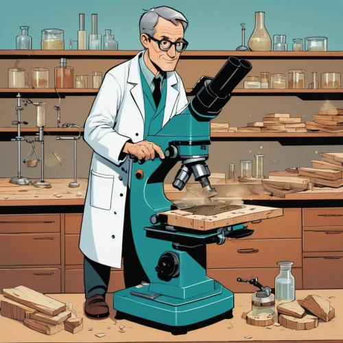 pathologist,microscopy,laboratory equipment,natural scientists,microscope,microbiologist,forensic science,biologist,scientist,chemical laboratory,laboratory information,chemist,double head microscope,marine scientists,researcher,fungal science,scientific instrument,laboratory,science education,reagents,Illustration,Children,Children 04