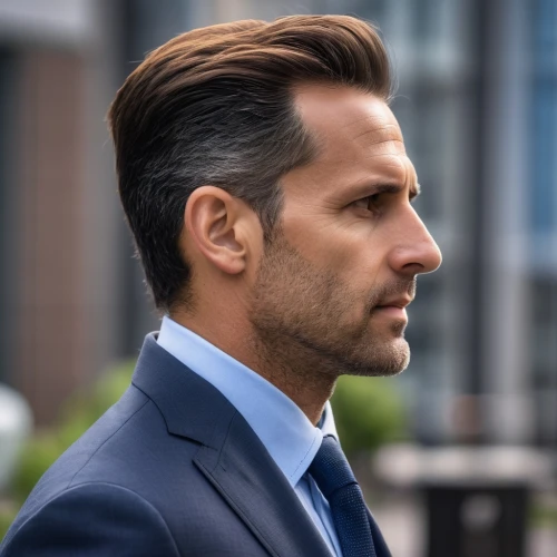 management of hair loss,semi-profile,half profile,profile,pompadour,businessman,suit actor,white-collar worker,pomade,men's suit,a black man on a suit,bouffant,quiff,smooth hair,full-profile,business man,lincoln motor company,black businessman,ceo,follicle,Photography,General,Realistic