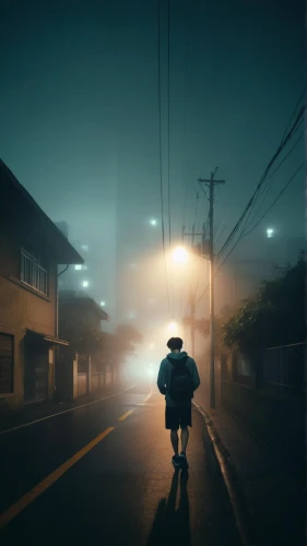 fog,dense fog,mist,foggy,the fog,high fog,veil fog,foggy day,eerie,fog up,ground fog,vapor,pedestrian,early fog,night photography,night image,cancer fog,walking man,atmosphere,night photograph