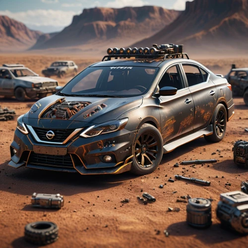 mad max,game car,desert racing,expedition camping vehicle,desert safari,open hunting car,off-road car,off-road outlaw,nissan rogue,infiniti qx70,desert run,3d car model,off-road vehicles,subaru outback,crossover suv,scrapyard,compact sport utility vehicle,rally raid,off-road racing,war machine,Photography,General,Sci-Fi