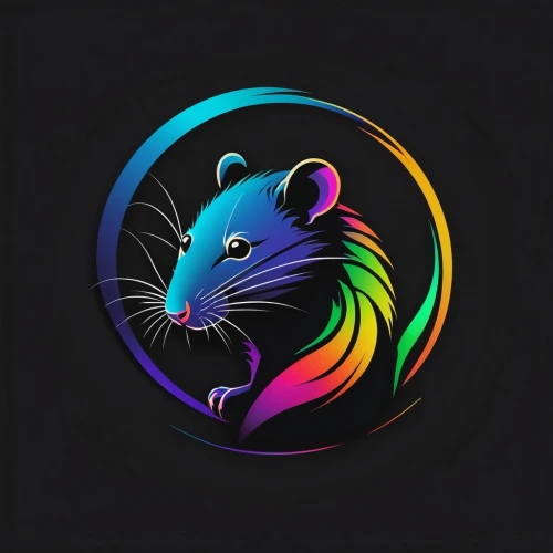 lab mouse icon,color rat,rodentia icons,rainbow background,tiktok icon,gerbil,rat na,animal icons,spotify icon,computer mouse,store icon,mouse,rat,vector graphic,zodiac sign leo,vector design,growth icon,80's design,rainbow rabbit,year of the rat,Illustration,Paper based,Paper Based 15