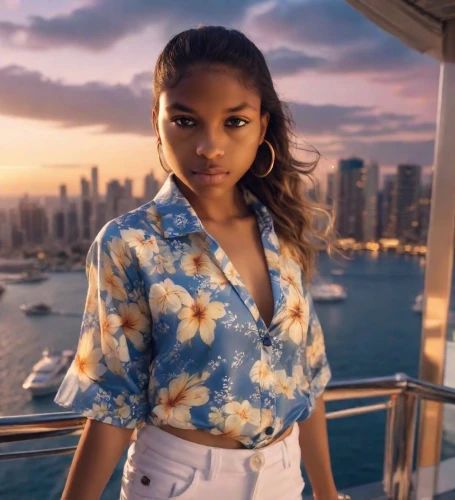 on a yacht,moana,miami,havana,girl on the boat,marina,cosmopolitan,top of the rock,commercial,breathtaking,floral,spectacular,aloha,gorgeous,above the city,golden hour,yacht club,in a shirt,tiana,on the pier,Photography,Natural