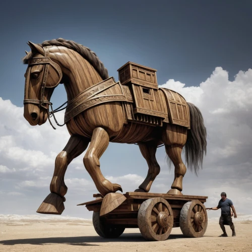 wooden horse,horse trailer,cart horse,wooden carriage,wooden wagon,wooden rocking horse,covered wagon,draft horse,horse-rocking chair,horse-drawn,horse and cart,stagecoach,bale cart,horse-drawn vehicle,rock rocking horse,horse drawn,rocking horse,moottero vehicle,benz patent-motorwagen,land vehicle,Conceptual Art,Fantasy,Fantasy 13