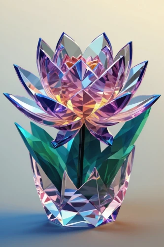 glass vase,glass yard ornament,glass ornament,prism ball,crystal egg,crystal,glass items,prism,colorful glass,kaleidoscope art,crown render,glass sphere,water flower,rock crystal,plastic flower,crystal glass,flowers png,flower bowl,lotus png,lotus stone,Unique,3D,Low Poly