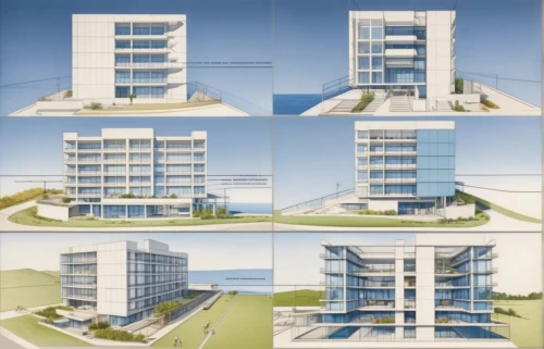 facade panels,3d rendering,famagusta,condominium,kirrarchitecture,architect plan,multi-storey,apartments,condo,mamaia,glass facade,appartment building,residential tower,multi-story structure,bulding,archidaily,high-rise building,apartment building,arq,apartment buildings,Unique,Design,Blueprint