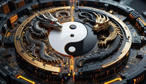 yinyang,mechanical watch,time spiral,chinese horoscope,watchmaker,chronometer,bagua,yin yang,clockwork,cinema 4d,zui quan,yin-yang,timepiece,fractal design,clockmaker,i ching,mechanical puzzle,chinese icons,wall clock,xing yi quan,Photography,General,Sci-Fi