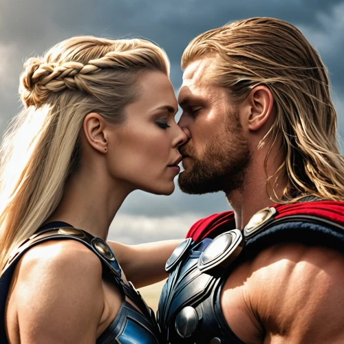 thor,norse,bordafjordur,couple goal,god of thunder,vikings,stony,man and woman,husband and wife,mom and dad,alliance,casal,throughout the game of love,wife and husband,beautiful couple,civil war,hypersexuality,icelanders,mother and father,heroic fantasy,Photography,General,Realistic