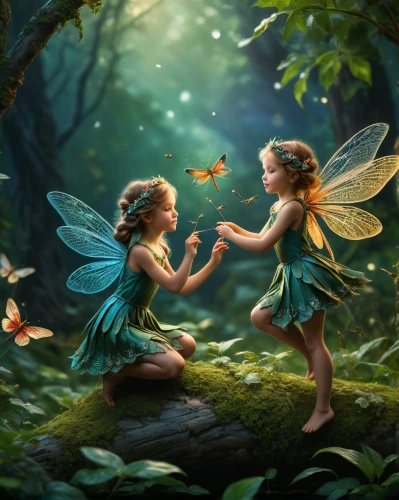 fairies,fairies aloft,child fairy,little girl fairy,faery,vintage fairies,faerie,little angels,fairy world,children's fairy tale,fairy forest,cupido (butterfly),fairy,fantasy picture,chasing butterflies,fairy dust,butterfly background,butterflies,a fairy tale,fireflies,Photography,General,Fantasy