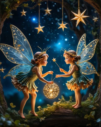 fairies,vintage fairies,fairies aloft,child fairy,little girl fairy,fairy lanterns,faery,children's fairy tale,fairy galaxy,fairy world,faerie,fireflies,fairy,little angels,fairy dust,angel lanterns,fairy forest,baby stars,fantasy picture,fairy lights,Photography,General,Fantasy