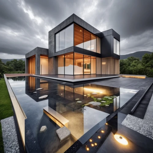 modern architecture,modern house,cube house,cubic house,glass facade,frame house,mirror house,glass wall,structural glass,corten steel,architecture,glass facades,residential house,luxury property,architectural,dunes house,contemporary,arhitecture,glass blocks,house shape,Photography,General,Realistic