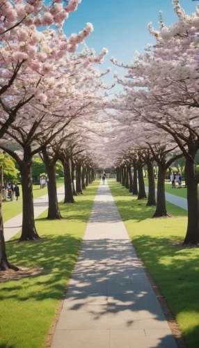 sakura trees,japanese sakura background,cherry blossom tree-lined avenue,sakura background,sakura tree,japanese cherry trees,sakura blossoms,cherry trees,sakura blossom,chidori is the cherry blossoms,sakura flowers,takato cherry blossoms,the cherry blossoms,cherry blossoms,blooming trees,tree lined path,magnolia trees,sakura branch,spring background,sakura,Photography,General,Realistic