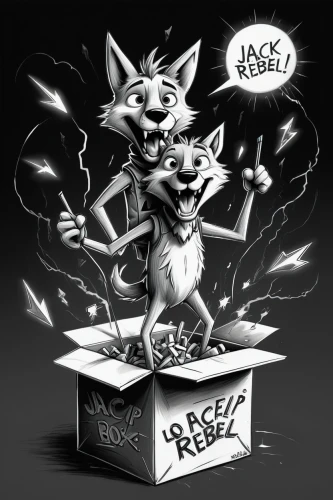 rocket raccoon,paper shredder,raccoons,cat cartoon,doodle cat,cartoon cat,rebel,schrödinger's cat,aces,cat food,rebellion,rodents,rage,jack in the box,recall,sage-derby cheese,rotglühender poker,raccoon,musical rodent,litter box,Illustration,Black and White,Black and White 08