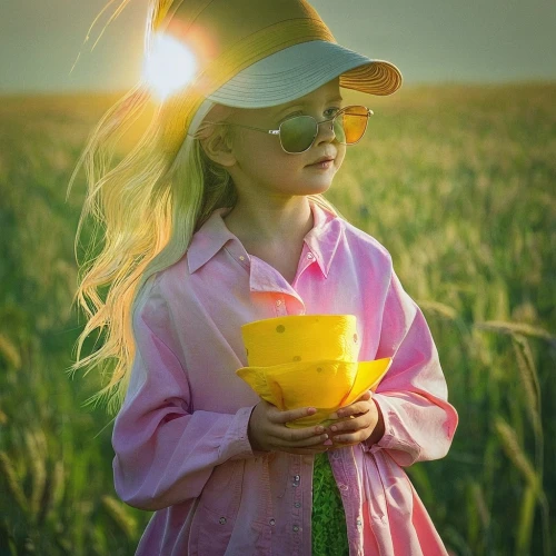 yellow sun hat,lens flare,conceptual photography,fireflies,luminous,mystical portrait of a girl,photo manipulation,ordinary sun hat,sunray,sunrays,golden heart,little girl in wind,photoshop manipulation,girl wearing hat,goldenlight,crystal ball-photography,high sun hat,golden light,inner light,mystic light food photography,Photography,Documentary Photography,Documentary Photography 16