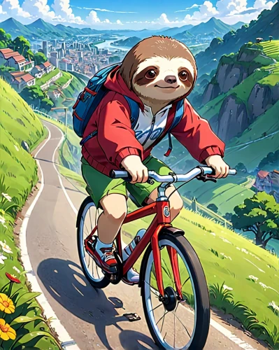 cycling,biking,tour de france,bicycling,bike ride,artistic cycling,bicycle ride,bicycle riding,bike,bicycle,mountain biking,pedal,bike riding,cyclist,kawaii panda,downhill,scooter riding,mountain bike,bicycle clothing,panda,Anime,Anime,Traditional