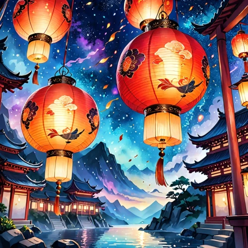 lanterns,mid-autumn festival,chinese lanterns,fairy lanterns,spring festival,angel lanterns,chinese lantern,japanese paper lanterns,lantern,japanese lantern,barongsai,winter festival,halloween background,illuminated lantern,festival of lights,diwali background,christmas balls background,chinese new years festival,lantern string,happy chinese new year,Anime,Anime,General