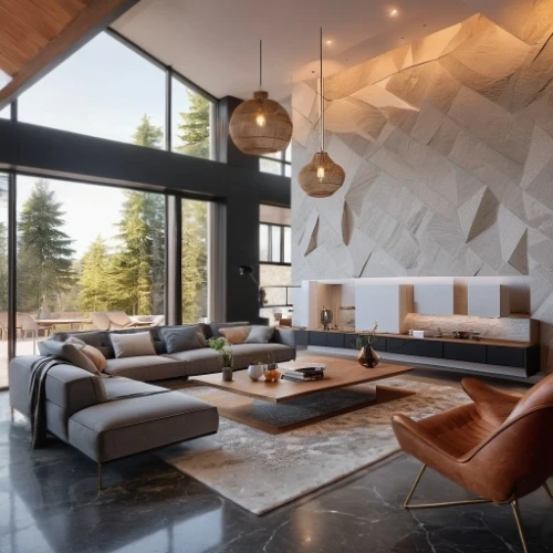 modern living room,interior modern design,modern decor,fire place,contemporary decor,living room,luxury home interior,interior design,alpine style,livingroom,house in the mountains,the cabin in the mountains,family room,great room,modern room,fireplace,house in mountains,loft,cubic house,modern house