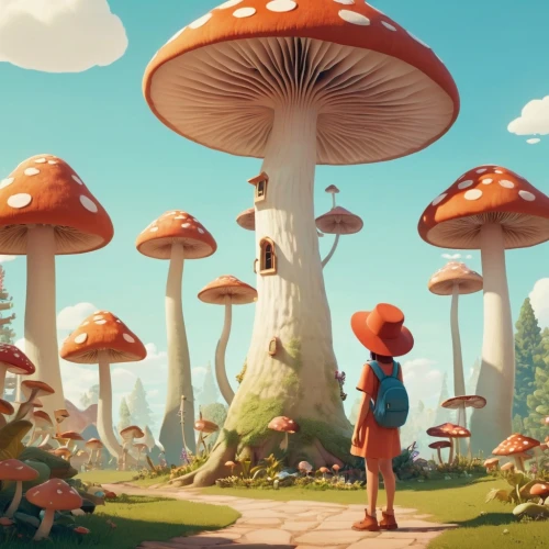 mushroom landscape,mushroom island,umbrella mushrooms,toadstools,mushrooms,forest mushroom,forest mushrooms,tree mushroom,mushroom hat,club mushroom,toadstool,cloud mushroom,mushrooming,cartoon forest,champignon mushroom,mushroom,brown mushrooms,mushroom type,edible mushrooms,mushrooms brown mushrooms,Photography,General,Realistic