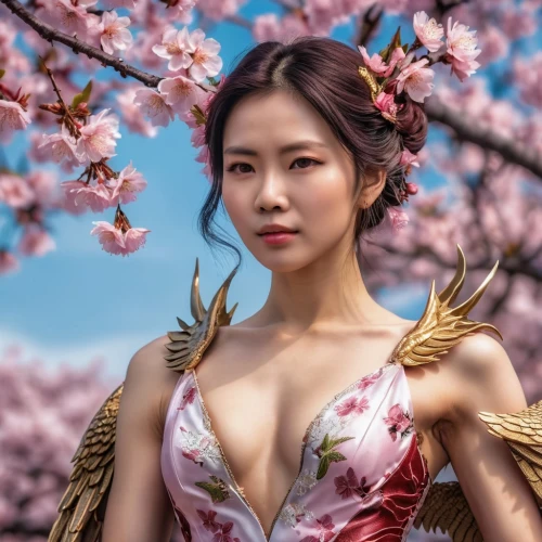 flower fairy,japanese sakura background,spring background,beautiful girl with flowers,cherry blossom festival,spring unicorn,spring blossom,spring crown,the cherry blossoms,spring blossoms,pink cherry blossom,sakura blossom,vietnamese woman,cherry blossoms,cherry blossom,springtime background,spring bloom,phuquy,girl in flowers,korean,Photography,General,Realistic