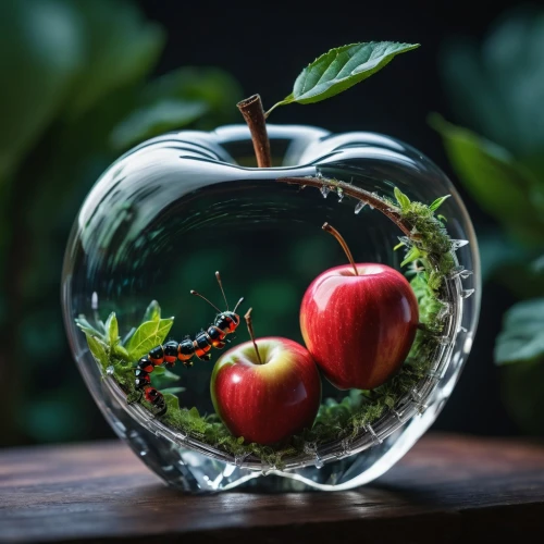 still life photography,wild apple,lensball,apple logo,forest fruit,apple world,red apple,red apples,apple tree,fruits plants,organic fruits,water apple,glass sphere,basket with apples,pomegranate,earth fruit,apple design,basket of apples,piece of apple,apple harvest,Photography,General,Fantasy