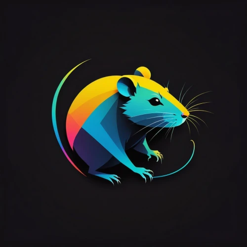 lab mouse icon,color rat,rodentia icons,spotify icon,gold agouti,year of the rat,rainbow background,rat,gerbil,tiktok icon,store icon,vector illustration,animal icons,rat na,computer mouse,growth icon,mouse,zodiac sign leo,vector graphic,musical rodent,Illustration,Paper based,Paper Based 07