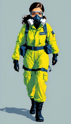 hazmat suit,protective clothing,respiratory protection,high-visibility clothing,protective suit,respirator,personal protective equipment,respiratory protection mask,respirators,pollution mask,dry suit,breathing apparatus,civil defense,national parka,oxygen mask,diving equipment,thermal bag,chemical disaster exercise,parachute jumper,oxydizing,Illustration,Vector,Vector 01