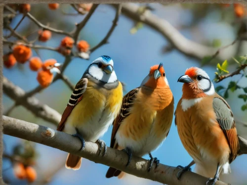zebra finches,birds on a branch,goldfinches,golden parakeets,american rosefinches,passerine parrots,birds on branch,colorful birds,finches,gujarat birds,house finches,carduelis carduelis,group of birds,carduelis,tropical birds,zebra finch,rare parrots,songbirds,australian zebra finch,society finches