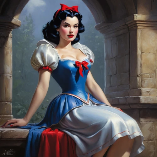 retro pin up girl,pin-up girl,snow white,pinup girl,pin up girl,retro pin up girls,pin-up model,pin-up,pin up,fantasy portrait,pin-up girls,cinderella,valentine pin up,queen of hearts,jane russell-female,pin ups,christmas pin up girl,the sea maid,pin up girls,hoopskirt,Conceptual Art,Fantasy,Fantasy 13
