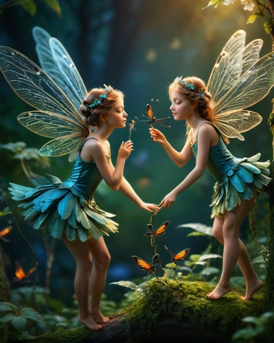 fairies,fairies aloft,vintage fairies,child fairy,little girl fairy,faery,fairy world,faerie,fairy forest,little angels,fairy,children's fairy tale,cupido (butterfly),fantasy picture,fairy dust,garden fairy,fae,aurora butterfly,a fairy tale,butterfly dolls,Photography,General,Fantasy