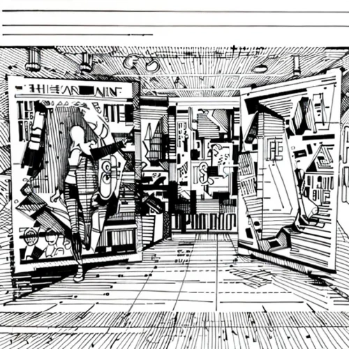 frame drawing,camera drawing,camera illustration,panoramical,wireframe,mono-line line art,mono line art,pen drawing,wireframe graphics,sheet drawing,an apartment,computer art,store fronts,sectioned,pencils,game drawing,hand-drawn illustration,circuitry,woodcut,printing house,Design Sketch,Design Sketch,None