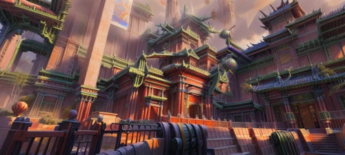 ancient city,townhouses,fantasy city,old linden alley,brownstone,haunted cathedral,wooden houses,castle of the corvin,tenement,hall of the fallen,townscape,blocks of houses,alleyway,row houses,hanging houses,arcanum,the threshold of the house,destroyed city,castle iron market,devilwood