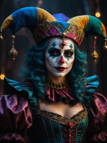 the carnival of venice,cirque du soleil,ringmaster,jester,cirque,masquerade,circus,the enchantress,queen of hearts,circus show,horror clown,marionette,circus animal,fortune teller,creepy clown,harlequin,scary clown,blue enchantress,venetian mask,fairy tale character,Photography,General,Fantasy