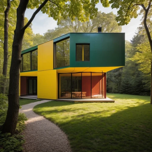 cubic house,cube house,modern house,house in the forest,modern architecture,frame house,mid century house,contemporary,danish house,dunes house,mirror house,exzenterhaus,timber house,aa,wooden house,opaque panes,aaa,house shape,colorful facade,rubik,Photography,General,Sci-Fi