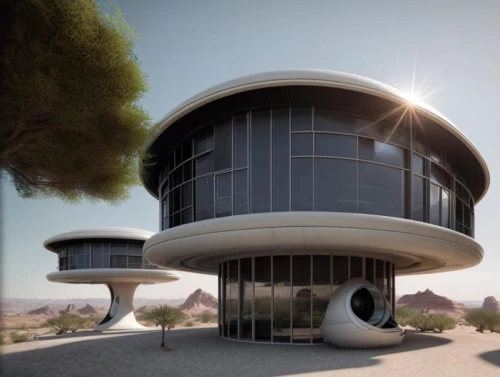 futuristic art museum,futuristic architecture,dunes house,modern architecture,3d rendering,solar cell base,cubic house,modern house,cube house,sky space concept,arhitecture,futuristic landscape,archidaily,render,cube stilt houses,jewelry（architecture）,large home,smart house,home of apple,luxury real estate