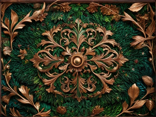 patterned wood decoration,art nouveau design,art nouveau frame,floral ornament,ornamental wood,art nouveau,carved wood,art nouveau frames,green wreath,antique background,wood carving,paisley digital background,fractals art,botanical frame,copper frame,decorative frame,ivy frame,wood background,frame flora,ornament,Photography,General,Fantasy