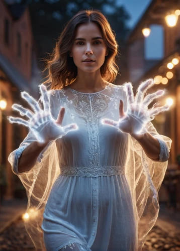 drawing with light,light painting,lightpainting,light paint,light art,light drawing,woman hands,see-through clothing,visual effect lighting,light effects,photoshop manipulation,light trail,latex gloves,digital compositing,light graffiti,photo manipulation,giant hands,magician,electrified,folded hands,Photography,General,Commercial