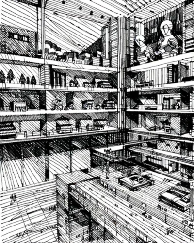 multistoreyed,hamster shopping,grocer,supermarket,grocery store,toy store,grocery,shelves,wireframe graphics,pet shop,panopticon,paris shops,escher,wireframe,shopping baskets,shelving,woman shopping,large market,warehouse,store,Design Sketch,Design Sketch,None