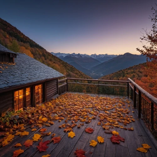 the cabin in the mountains,autumn mountains,house in mountains,house in the mountains,mountain huts,fall landscape,mountain hut,autumn idyll,autumn scenery,autumn morning,autumn landscape,roof landscape,autumn chores,colors of autumn,autumn camper,autumn in japan,autumn motive,golden autumn,mountain sunrise,autumn decoration