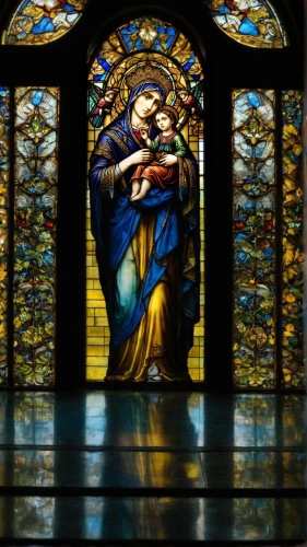 stained glass window,the annunciation,stained glass,church window,vatican window,stained glass windows,church windows,the prophet mary,mosaic glass,the magdalene,front window,pentecost,woman praying,panel,jesus in the arms of mary,nativity of christ,holy family,praying woman,glass window,nativity of jesus