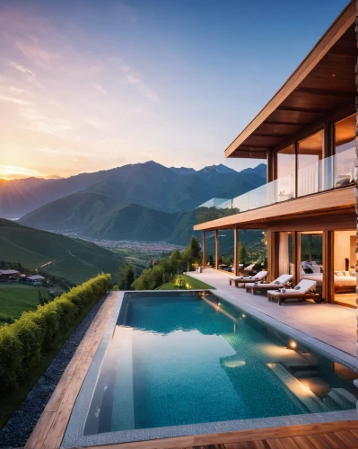 luxury property,house in the mountains,house in mountains,luxury real estate,luxury home,beautiful home,pool house,roof landscape,holiday villa,modern house,home landscape,chalet,house by the water,luxury,south africa,modern architecture,dunes house,luxury home interior,swiss house,infinity swimming pool,Photography,General,Realistic