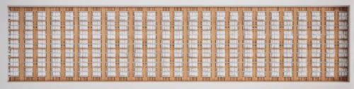 slat window,bamboo curtain,window blinds,room divider,corrugated sheet,abacus,window blind,wooden facade,wooden shutters,wall panel,wooden wall,wood board,facade panels,patterned wood decoration,corrugated cardboard,roller shutter,breadboard,matchsticks,bamboo frame,horizontal lines,Photography,General,Realistic