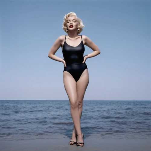 marylin monroe,marylyn monroe - female,mamie van doren,model years 1960-63,one-piece swimsuit,gena rolands-hollywood,eva saint marie-hollywood,madonna,the blonde in the river,two piece swimwear,jane russell-female,the sea maid,annemone,vintage 1950s,pin-up model,swimsuit bottom,pin-up,marilyn,pinup girl,pin ups,Photography,Documentary Photography,Documentary Photography 20