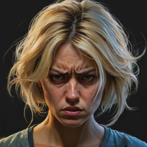 scared woman,digital painting,face portrait,blonde woman,woman face,woman portrait,world digital painting,portrait background,girl portrait,depressed woman,the girl's face,stressed woman,twitch icon,woman's face,vector art,worried girl,head woman,artist portrait,digital art,painting technique,Conceptual Art,Fantasy,Fantasy 16