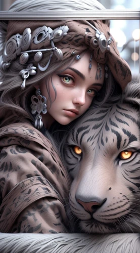 lionesses,two wolves,fantasy art,two lion,she feeds the lion,fairy tale character,capricorn mother and child,fantasy portrait,fantasy picture,lioness,wolf couple,lions couple,fairytale characters,canidae,the snow queen,fairy tale icons,female lion,forest king lion,nebelung,sci fiction illustration