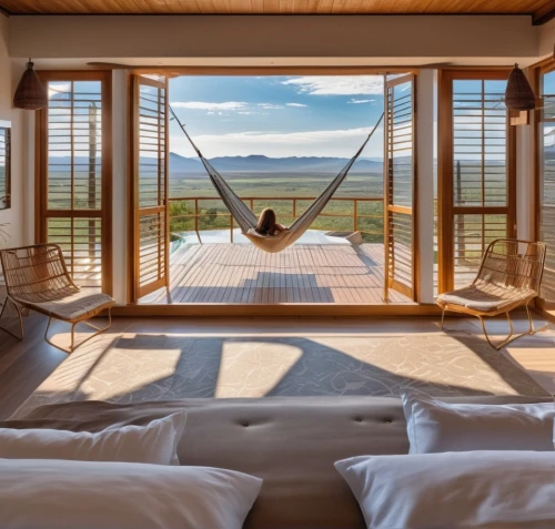 window with sea view,window treatment,bedroom window,dunes house,eco hotel,sleeping room,canopy bed,bed in the cornfield,window view,great room,four-poster,window covering,wooden windows,luxury hotel,wood window,boutique hotel,modern room,tree house hotel,sliding door,french windows,Photography,General,Realistic