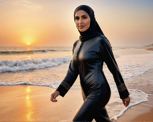 abaya,muslim woman,hijaber,muslima,islamic girl,wetsuit,jumeirah beach,hijab,muslim background,arab,burqa,arabia,the sea maid,nun,iranian,dubai,iman,burka,muslim holiday,arabian,Photography,General,Natural