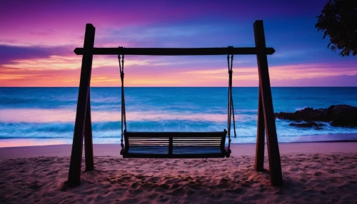 empty swing,wooden swing,swing set,hanging swing,bench by the sea,hanging chair,beach chair,golden swing,deckchair,bench chair,dreams catcher,beach furniture,garden swing,swings,swing,swinging,dream beach,porch swing,hammock,beach chairs,Photography,General,Fantasy